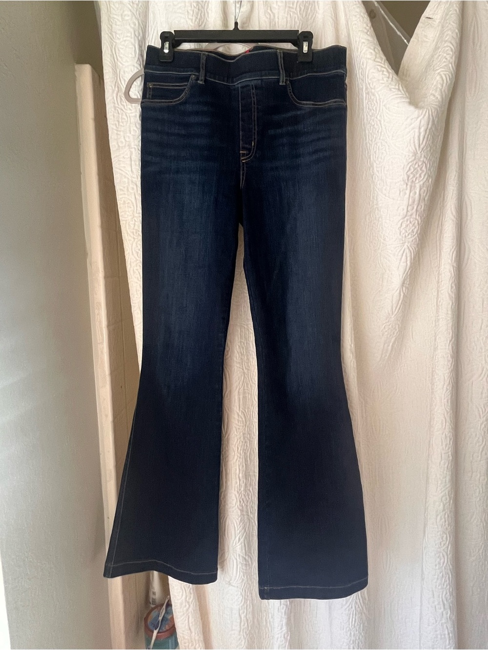 SPANX Dark Blue Flare Jeans